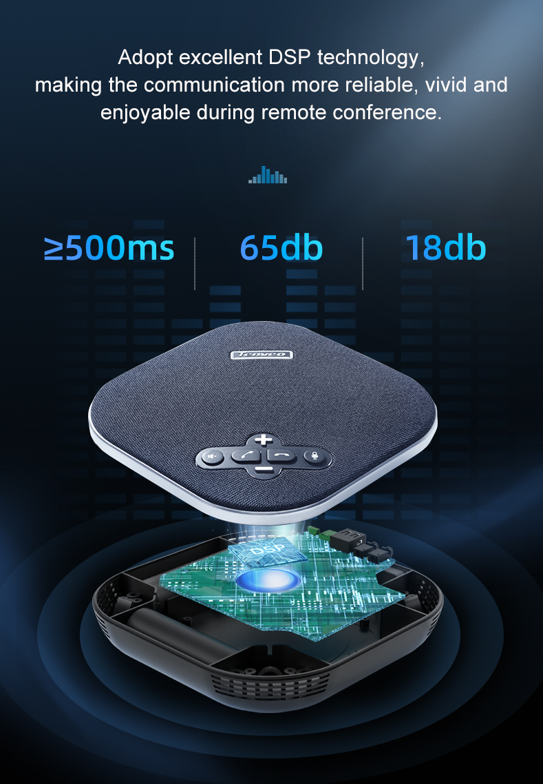 TEVO-NA200 2021New Arrival Daisy Chain Speakerphone USB Speakerphone for Audio Conference System