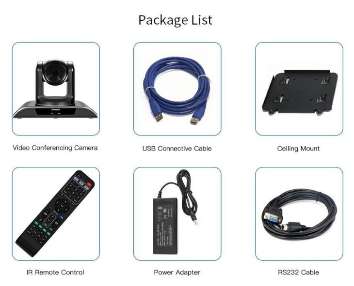 1080P PTZ Telemedicine Equipment Video Conference Camera