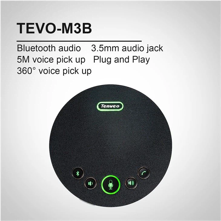 TEVO-M3B best USB omni directional microphones for video conference